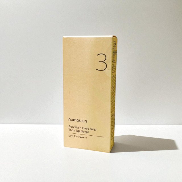 numbuzin 3號陶瓷美肌素顏霜/防曬霜