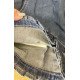 甜美荷葉邊心型刺繡牛仔短褲