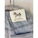 《馬🐎上有錢($)》淺色水洗寬褲