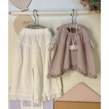 日系鄉村風手工童裝套裝