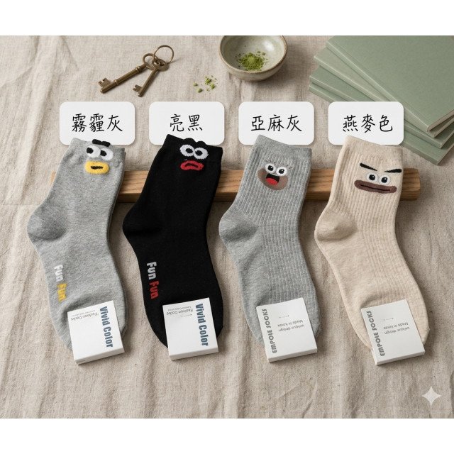 可愛襪