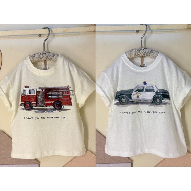 救難車輛🚒與正義警車🚓 上衣
