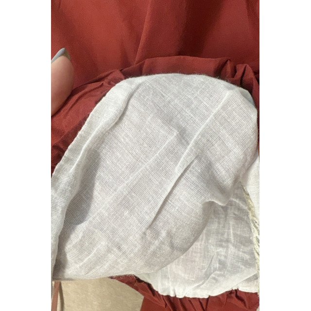 復古紅蓬蓬球套裝