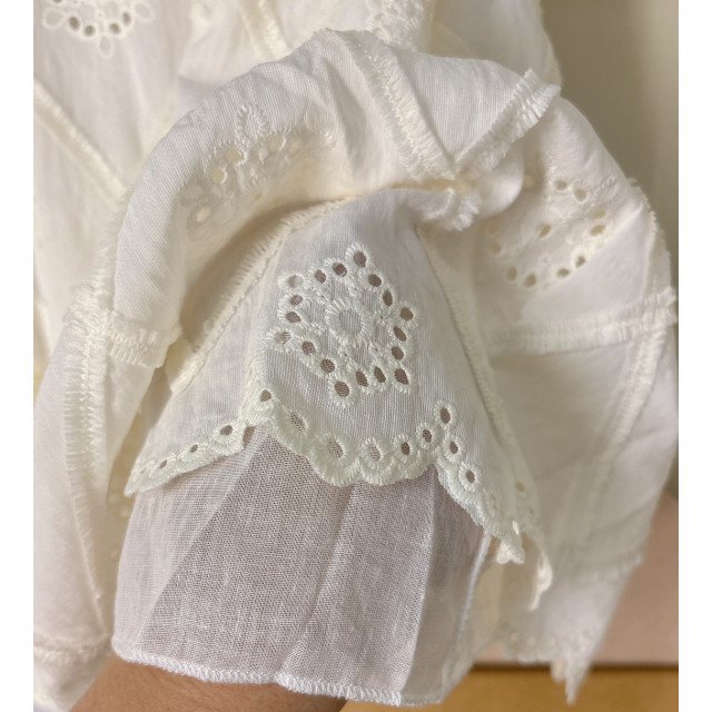 蕾花刺繡洋裝