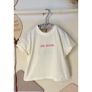 「ok wow.」T恤